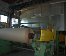 Paper machine for waste