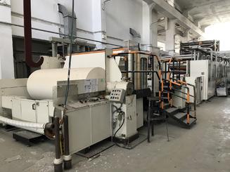Perini Toilet Roll & Kitchen Roll Rewinder with Casmatic and Wrapmatic packing equipment SOLD